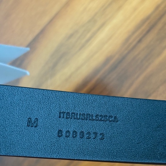 Burberry Rocking Horse Leather Belt, Black - Picture 9 of 13